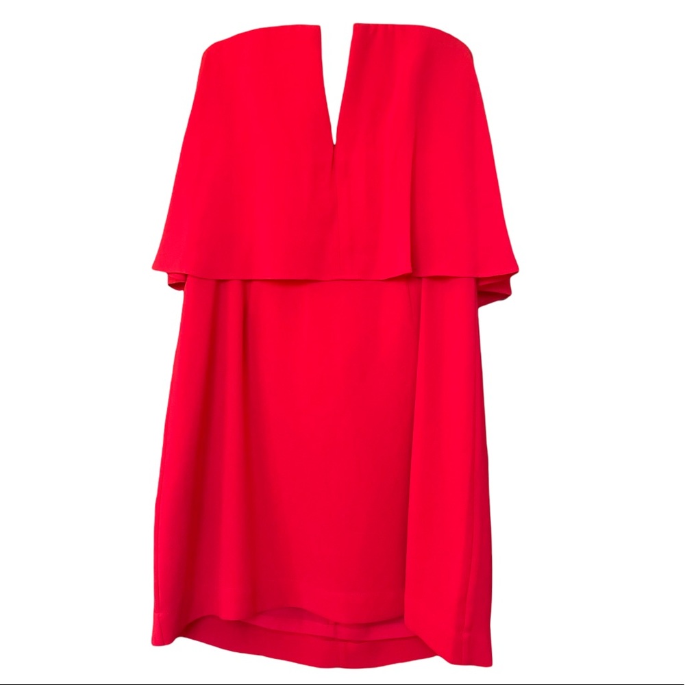 BCBG Maxazria “Kate” Red Popover Dress